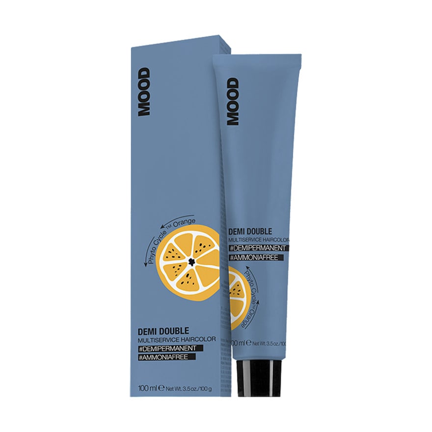 Деміперманентна фарба для волосся Mood Demi Double Multiservice Haircolor 5 Light Brown, 100 мл